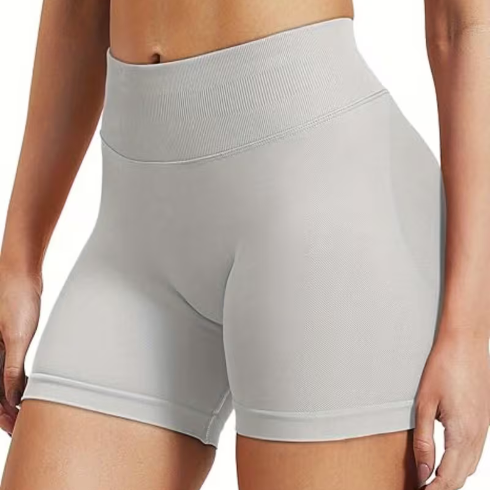 Bermuda de Ciclismo Fitness Sem Costura com Efeito Empina Bumbum