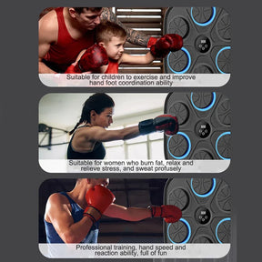Alvo de Treino Interativo de Velocidade de Reação para Boxe de Parede