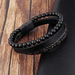 Pulseira de Pedras Naturais para Apoio à Atenção Plena