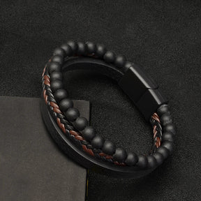 Pulseira de Pedras Naturais para Apoio à Atenção Plena