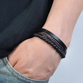 Pulseira de Pedras Naturais para Apoio à Atenção Plena