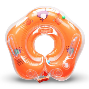 Baby Float Infant Neck Ring Adjustable Baby Bath Support