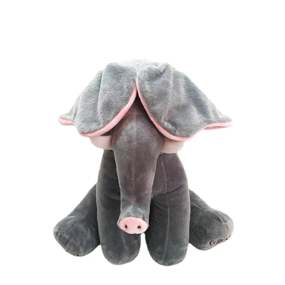 Brinquedo de Bebê Elefante Interativo Musical para Hora de Bruços