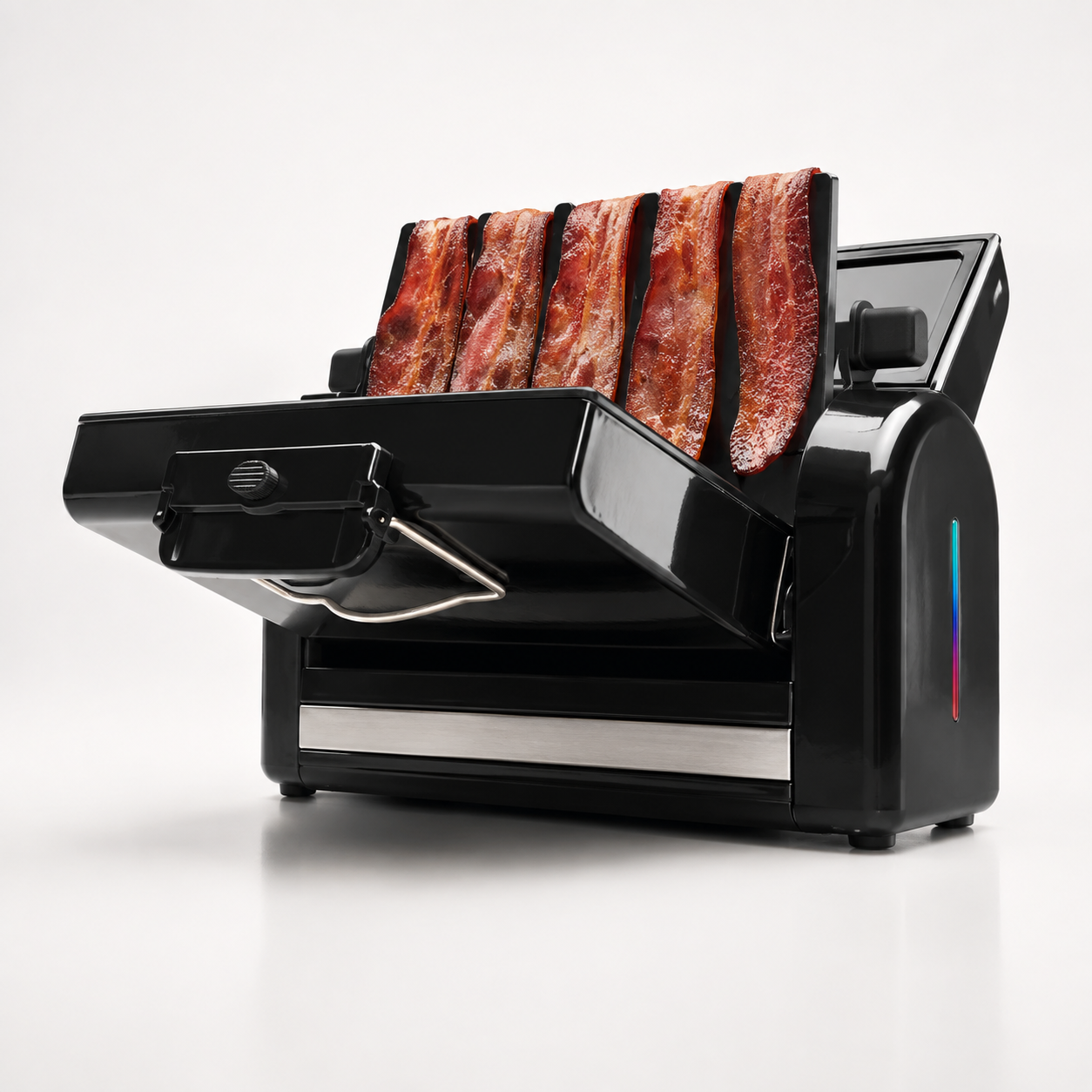 Torradeira Vertical para Bacon Eletrodoméstico de Bancada Saudável
