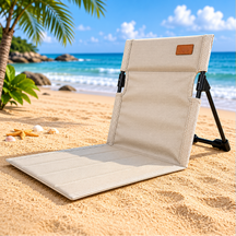 Cadeira de Praia Dobrável Reclinável para Camping