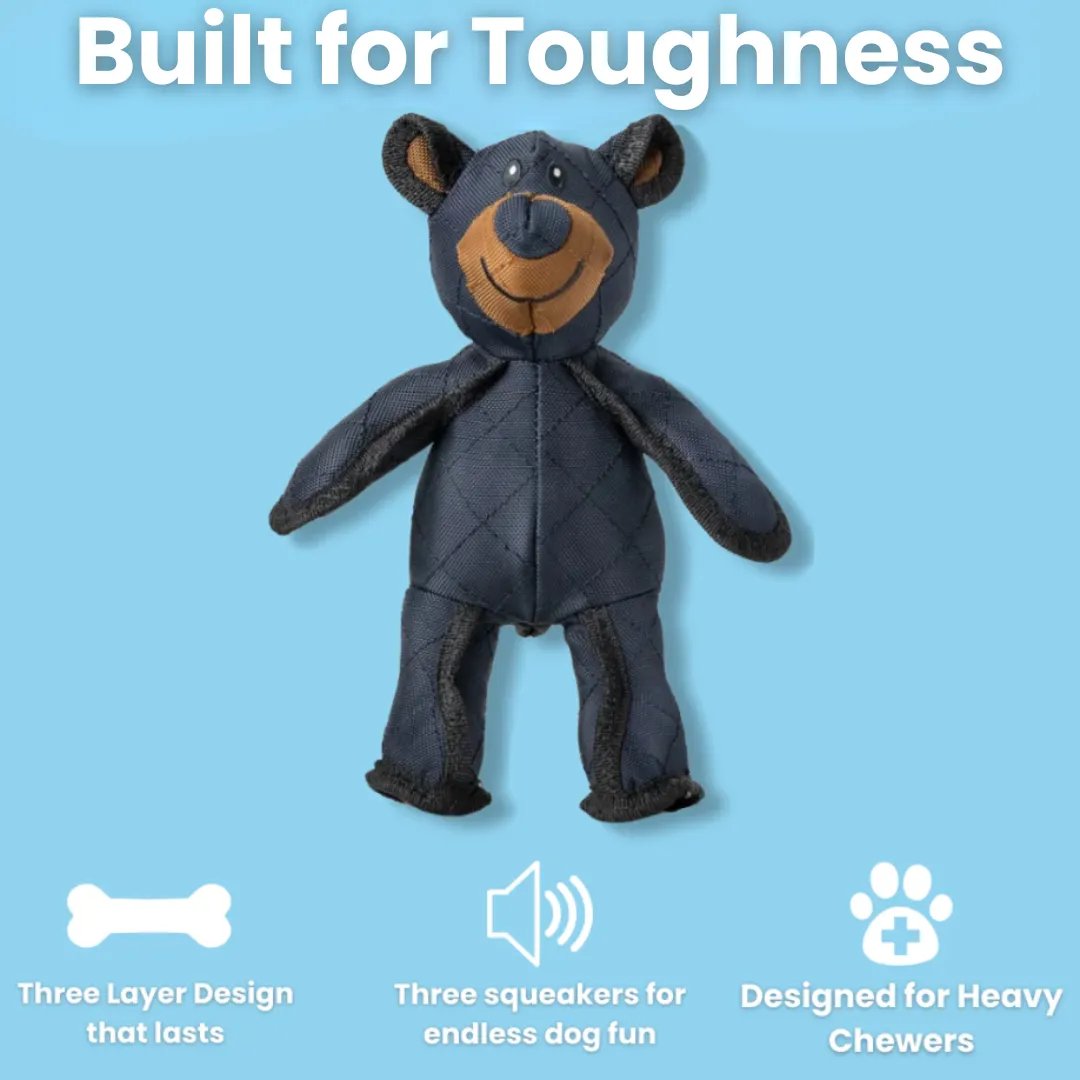 Brinquedo Mordedor Durável para Cães - Borracha Natural de Alta Resistência para Cães que Mordem Forte