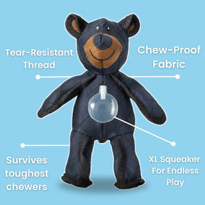 Brinquedo Mordedor Durável para Cães - Borracha Natural de Alta Resistência para Cães que Mordem Forte