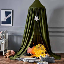 Mosquiteiro Dossel para Cama Infantil Decoração de Quarto
