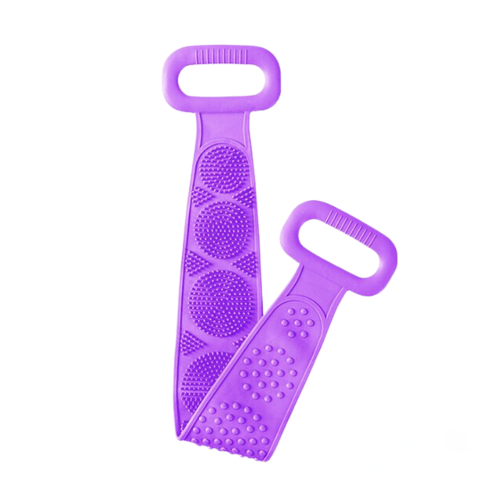 Escova de Silicone para Banho e Esfoliação Corporal Massageadora