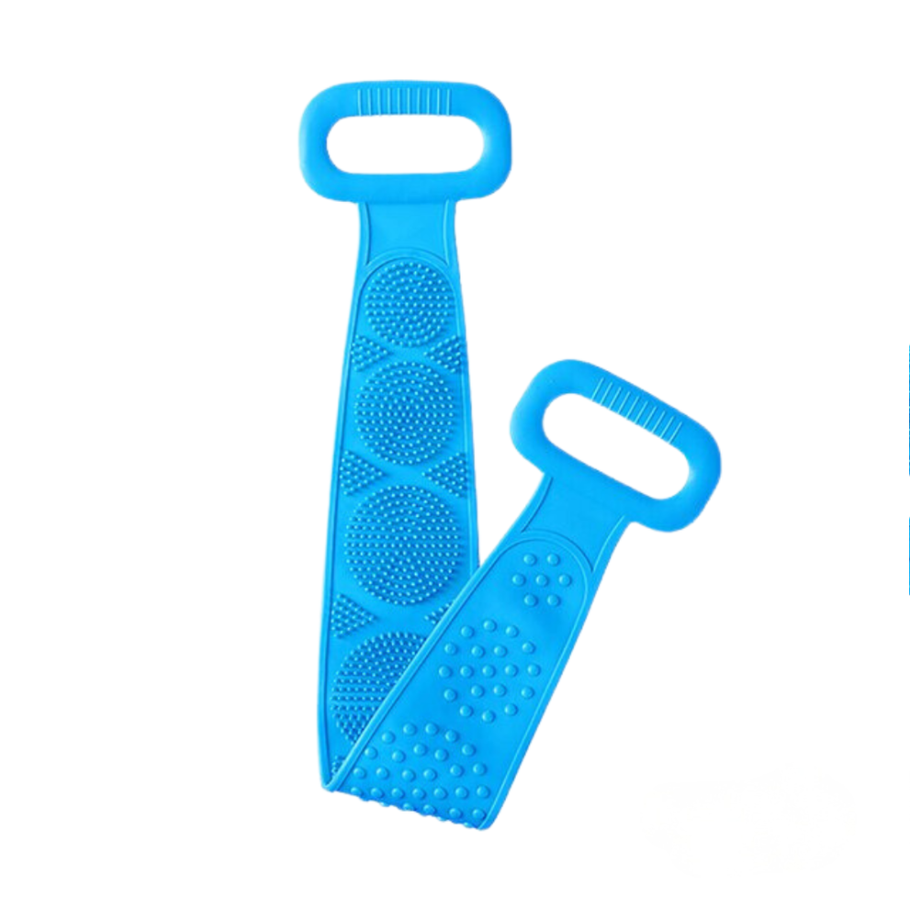 Escova de Silicone para Banho e Esfoliação Corporal Massageadora