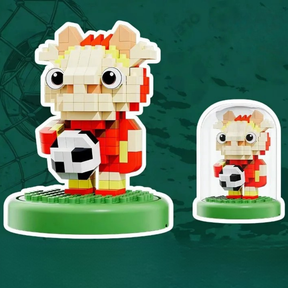 Building Blocks Worldcup Soccer Set Small Plastic Toy Kit