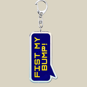 Bunnycat Keychain Funny Acrylic Charm Cute Cartoon Key Ring Gift