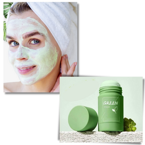 Cleansing and anti-blackhead green tea mask