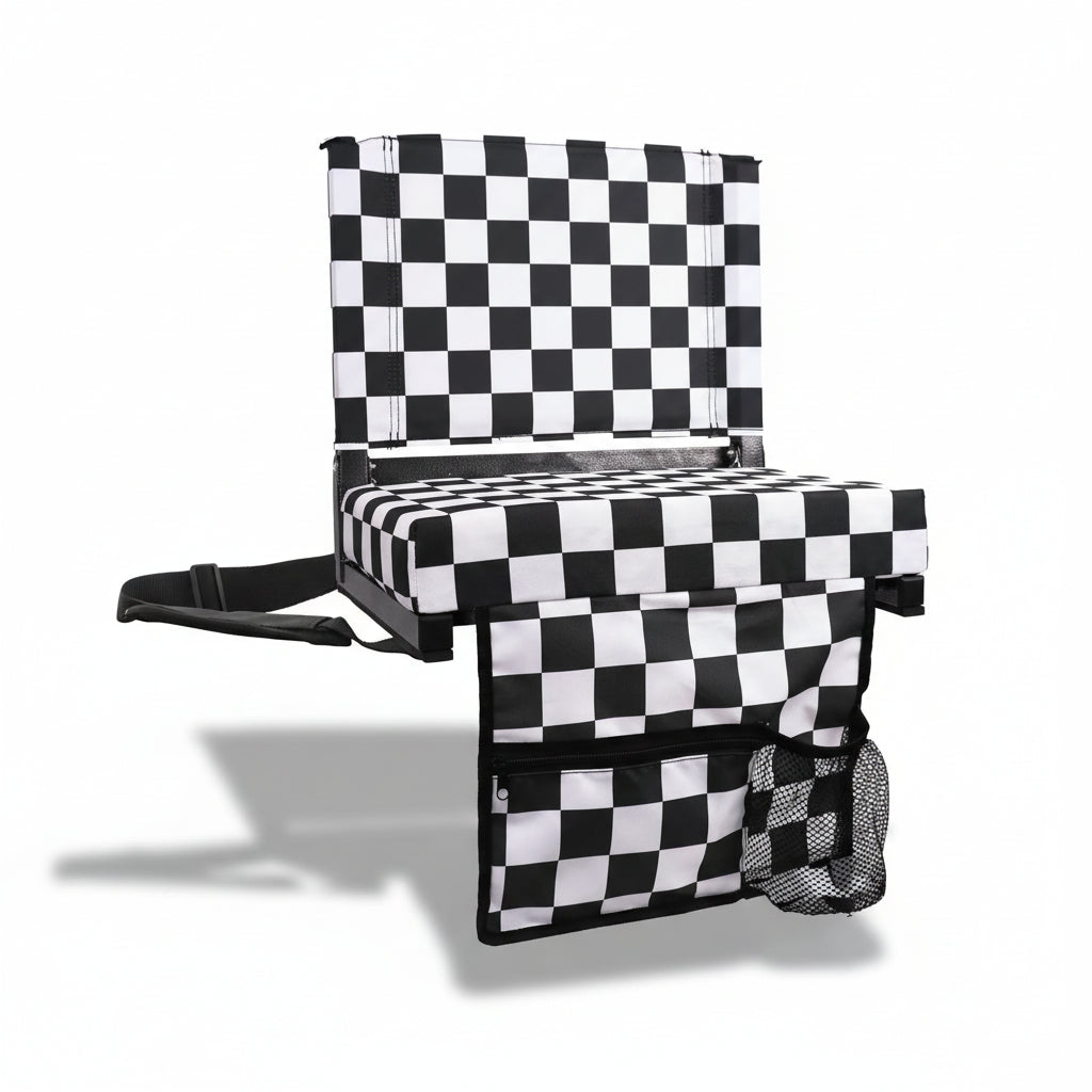 Stadium Seat Padded Folding Bleacher Chair Backrest