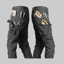 Tactical Pants Fleece Lined Cargo Pocket Casual Outdoor Pants