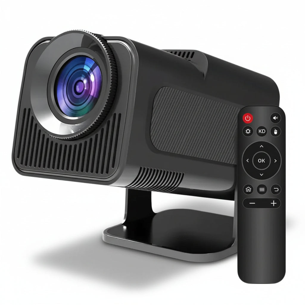 Miniprojetor Smart 4K Portátil para Home Theater