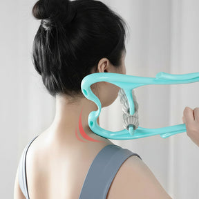 Massageador Cervical Ergonômico Manual para Pescoço e Ombros
