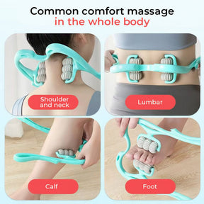 Massageador Cervical Ergonômico Manual para Pescoço e Ombros