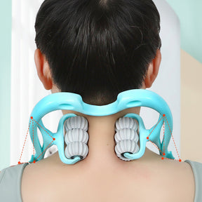 Massageador Cervical Ergonômico Manual para Pescoço e Ombros