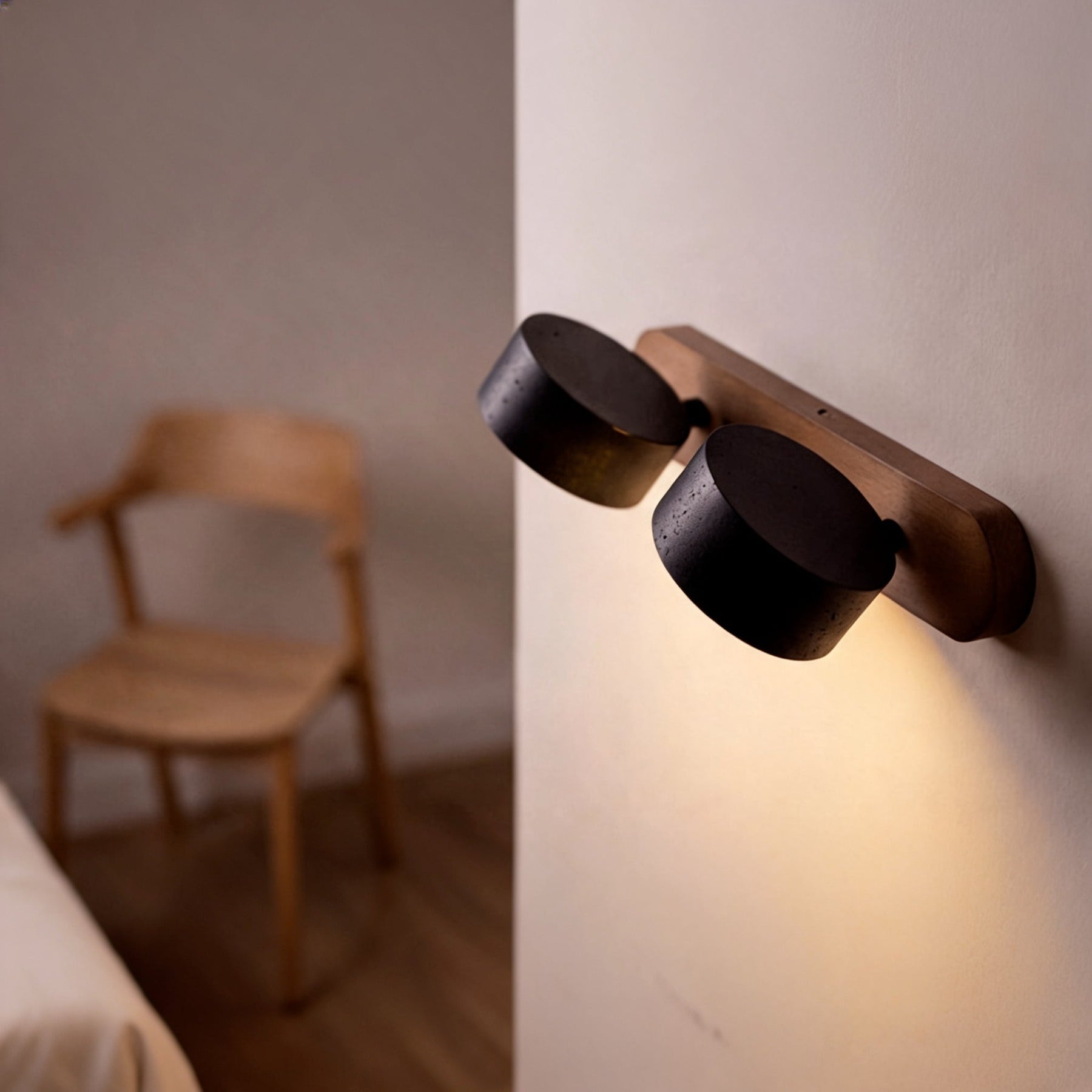Black Travertine Wall Light – product image 6