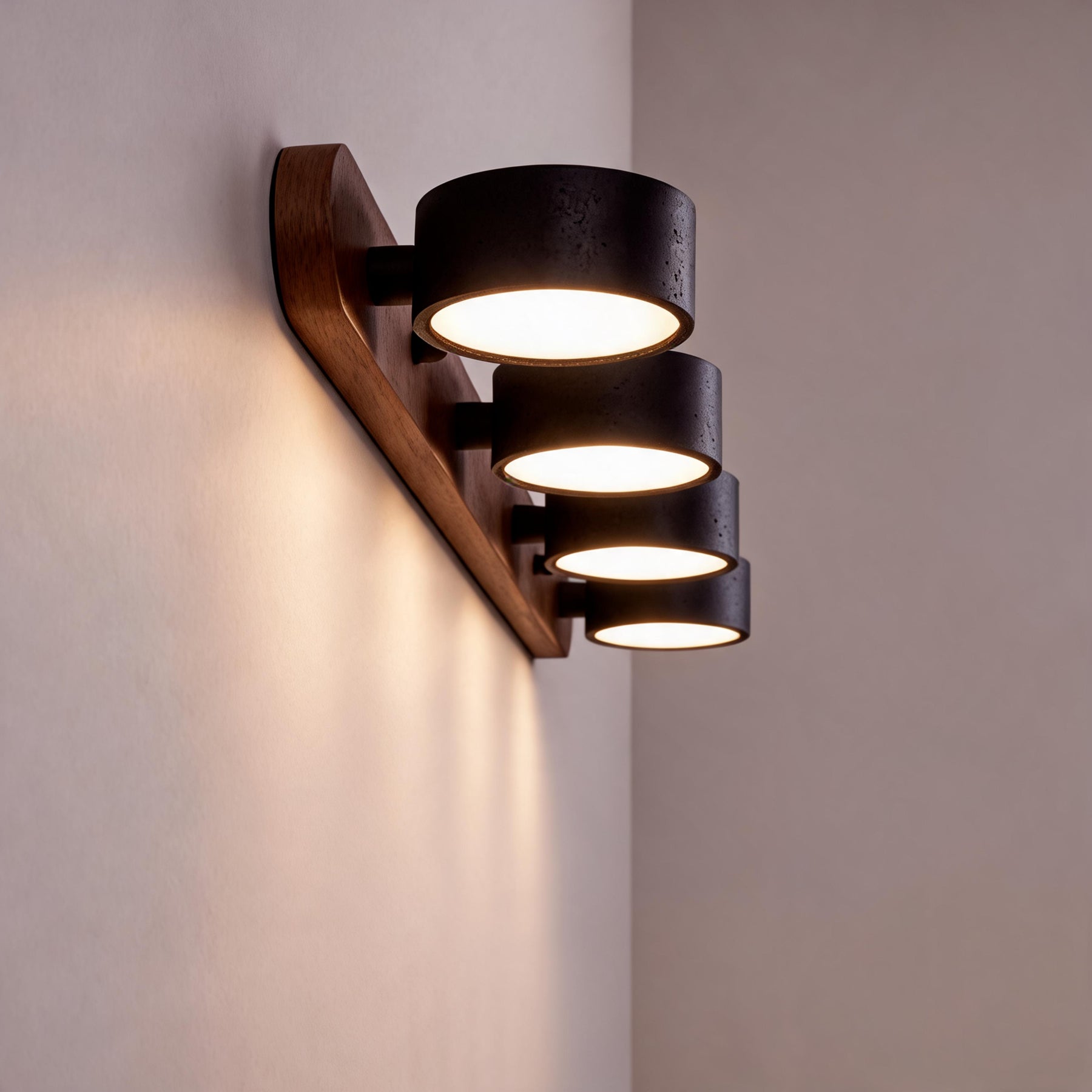 Black Travertine Wall Light – product image 8