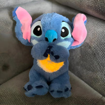 Brinquedo de Pelúcia Infantil com Luz de Respiração Relaxante