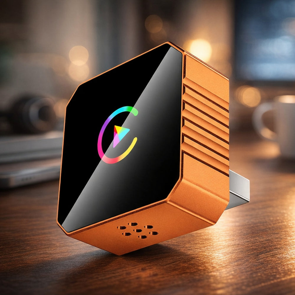 Adaptador Wireless para CarPlay Mini Dispositivo de Conectividade USB Auto