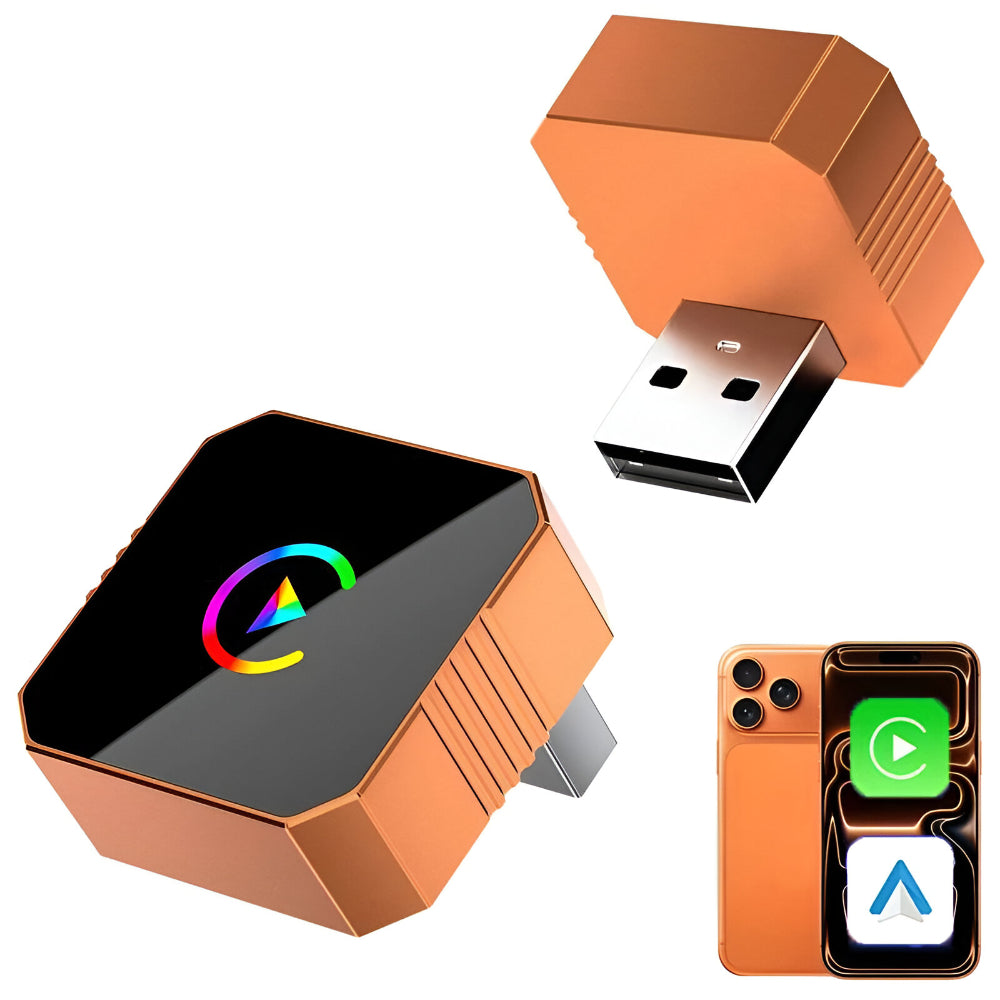 Adaptador Wireless para CarPlay Mini Dispositivo de Conectividade USB Auto