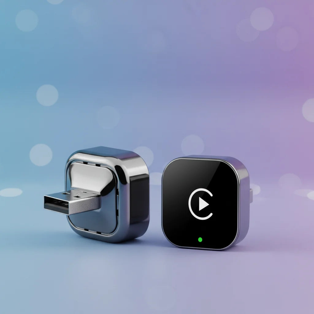 Adaptador CarPlay Sem Fio para Android Auto Dongle USB Plug and Play