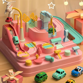 Brinquedo de Pista de Carros City Adventure Puzzle Game