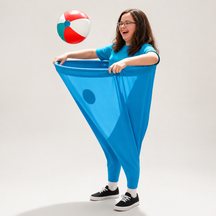 Catching Ball Game Oversized Trousers Active Play Fun