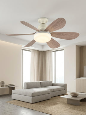 Ventilador de teto com luminária tipo soquete