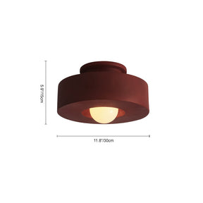 Luminária de Teto CeraCyl | Design Nórdico Geométrico