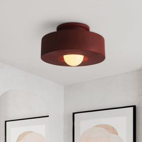 Luminária de Teto CeraCyl | Design Nórdico Geométrico