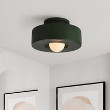Luminária de Teto CeraCyl | Design Nórdico Geométrico