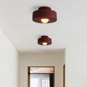 Luminária de Teto CeraCyl | Design Nórdico Geométrico
