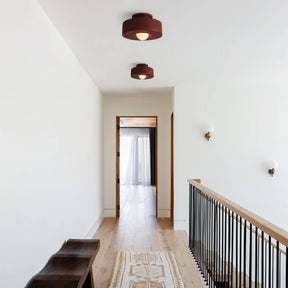 Luminária de Teto CeraCyl | Design Nórdico Geométrico