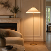 Rattan Floor Lamp – White, Neutral Light (4000K) – floor lamp image 8