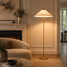 Rattan Floor Lamp – White, Neutral Light (4000K) – floor lamp image 8