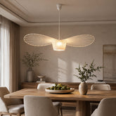 Black Hat Pendant Light – White, W71" – pendant light image 22