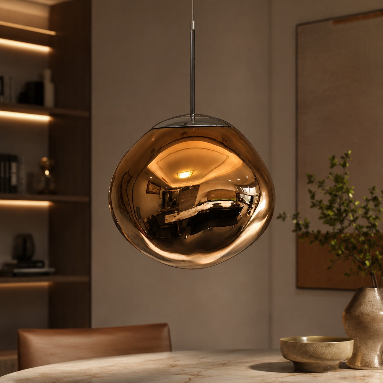 Lava Acrylic Pendant Light – Gold, 19.6″ / 49.8cm, Acrylic – pendant light image 43