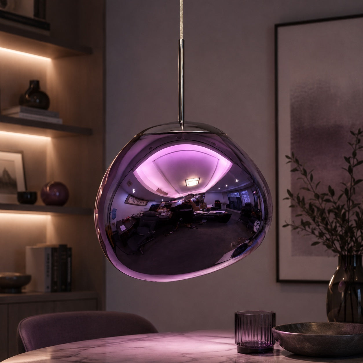Lava Acrylic Pendant Light – Purple, 19.6″ / 49.8cm, Acrylic – pendant light image 23