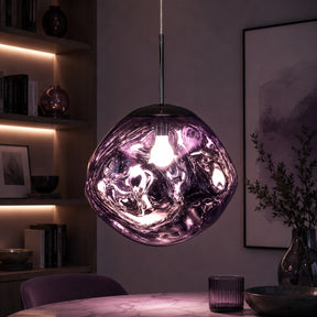 Lava Acrylic Pendant Light – Purple, 19.6″ / 49.8cm, Glass – pendant light image 24