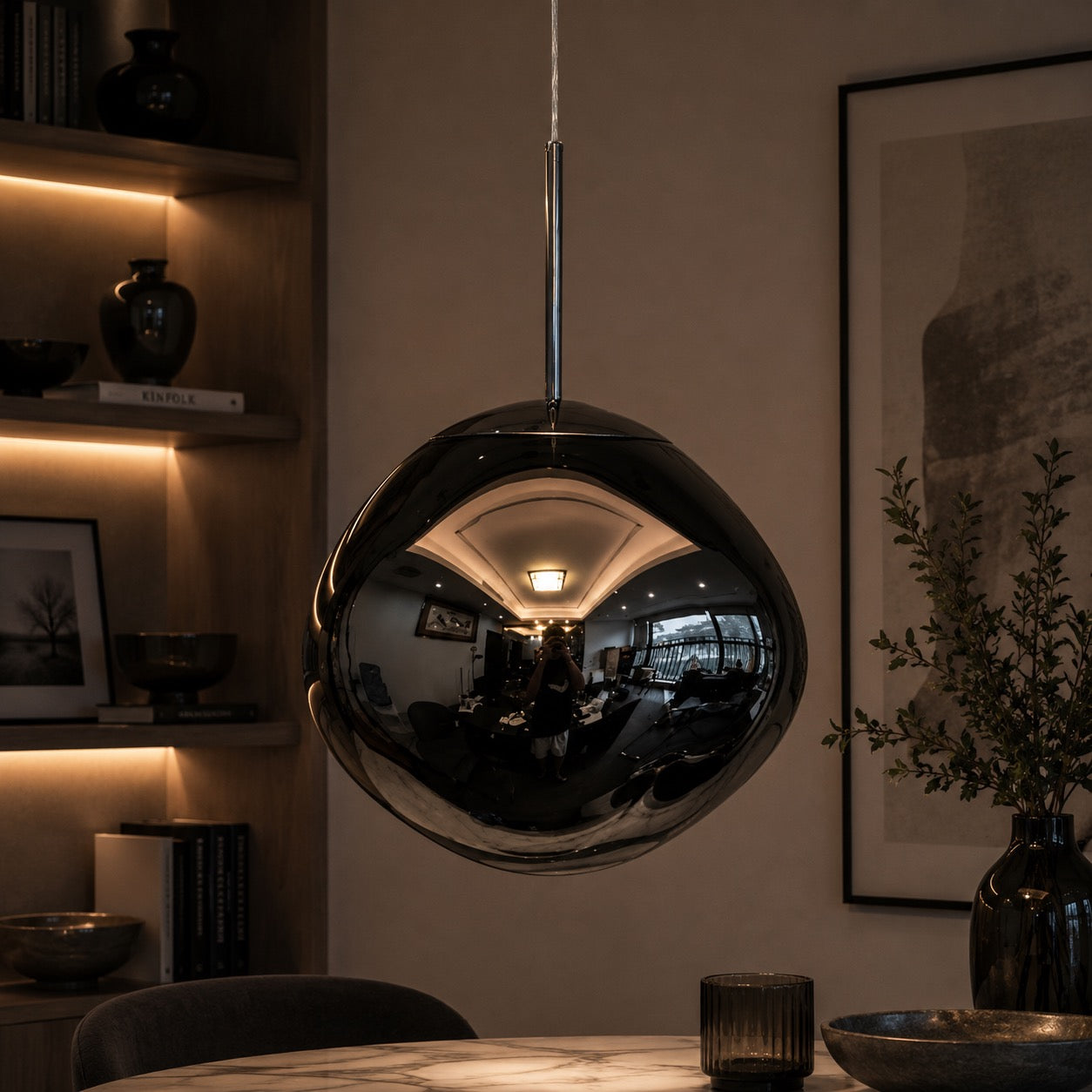 Lava Acrylic Pendant Light – Gray, 19.6″ / 49.8cm, Acrylic – pendant light image 63
