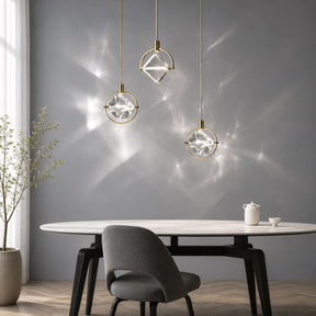 Crystal COB LED Pendant Light – pendant light image 3