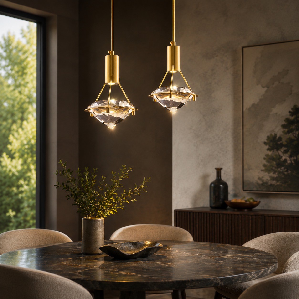 Crystal Pendant Light – pendant light image 3
