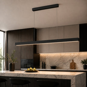 Glass Pendant Lamp – Black 59" / 150cm, Warm White 3000k – pendant light image 12