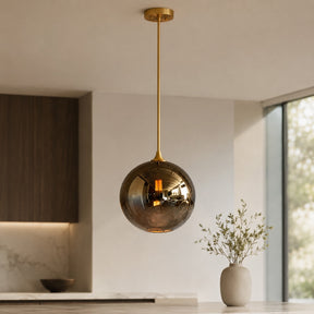 Glass Globe Pendant Light – pendant light image 4