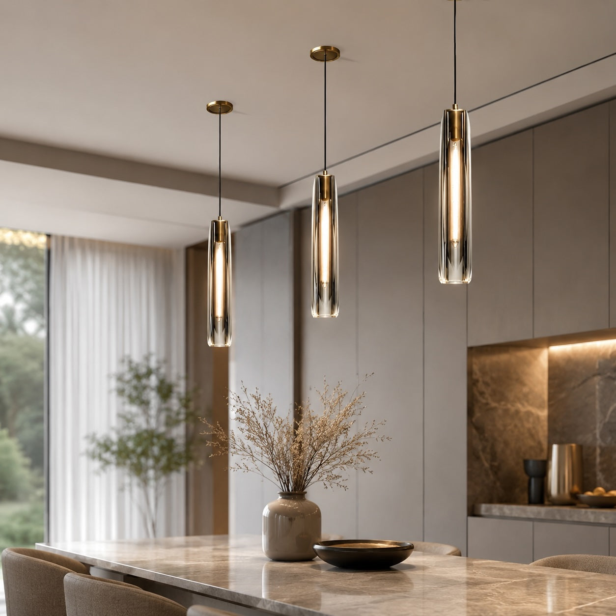 K9 Crystal Pendant Light – pendant light image 3