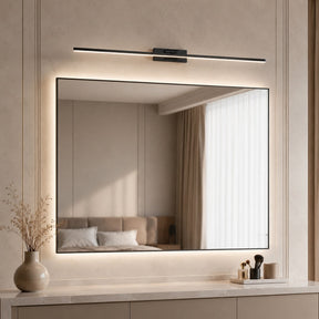 Rotatable LED Vanity Light Bar – Black, 39.4" – product image 8